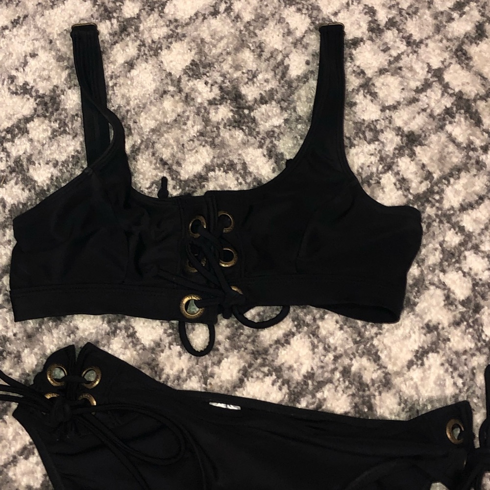 VENUS Grommet Bikini Top and bottom